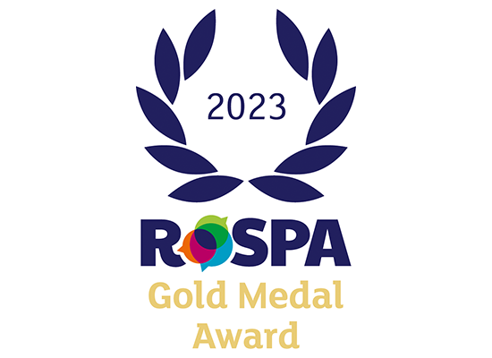 RoSPA 2023 Gold Medal Award